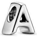 Sterling silver charm Letter A 797455