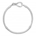 Bracciale a catena serpente con nodo infinito 590792C00