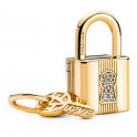 Padlock and Key Pendant Charm 760088C01