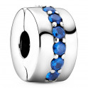 Charme Clip Azul Brilhante 791972C01