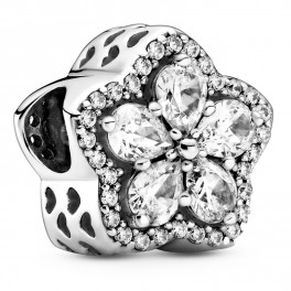 Sparkly Pavé Snowflake Charm 799224C01 Sabina