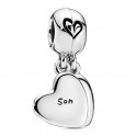 Charm colgante en plata de ley Amor de Madre e Hijo 797777EN16