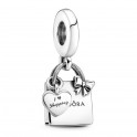 Pandora Shopping Bag Pendant Charm 799536C00