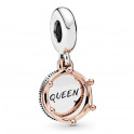 Charm Colgante Reina y Corona Real 788255