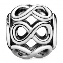 Infinity Shine sterling silver charm 791872