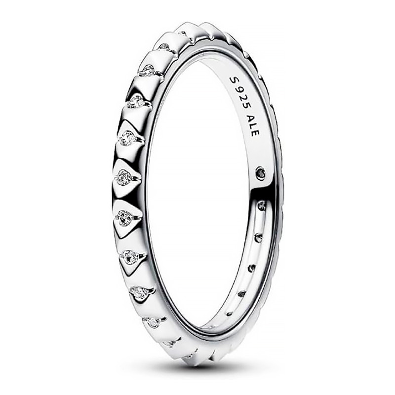 Pandora Silver/Gold Rings Pyramids Ring Me 192800C01