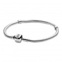 Armband aus Sterlingsilber und Pandora-Verschluss aus Sterlingsilber 590702HV