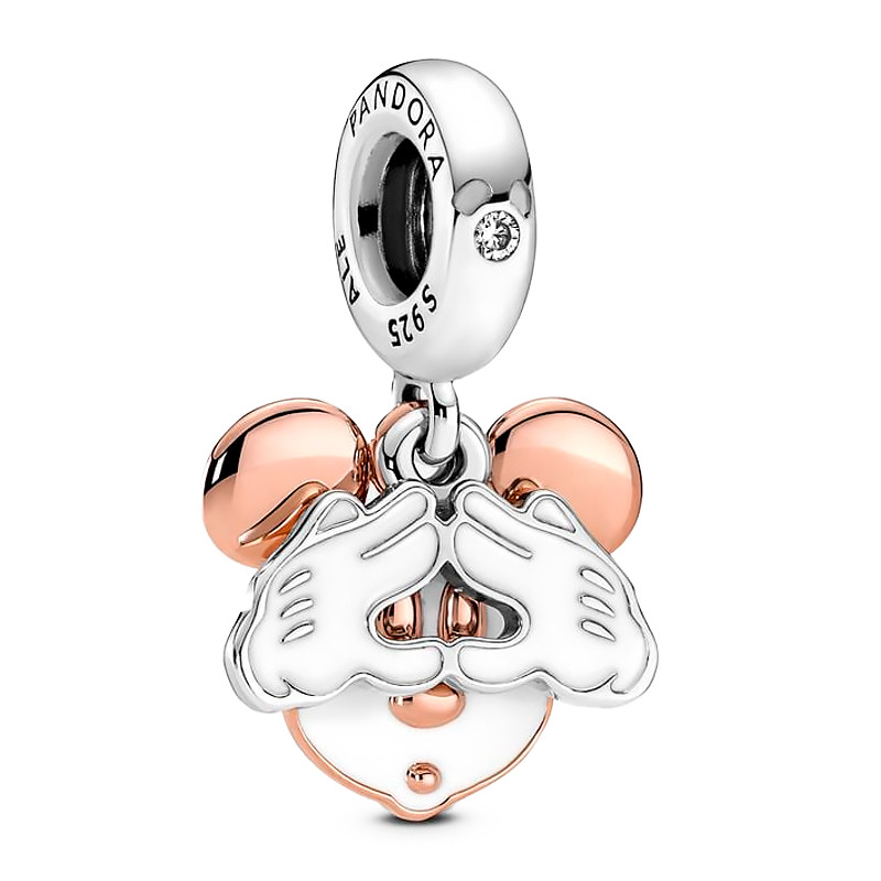 Pandora Charms Ciondolo doppio Disney Topolino 780112C01
