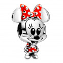 Charm Minnie Mouse con Vestido y Lazo de lunares de Disney 798880C02