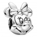 Minnie-Portrait-Charm aus Sterlingsilber 791587