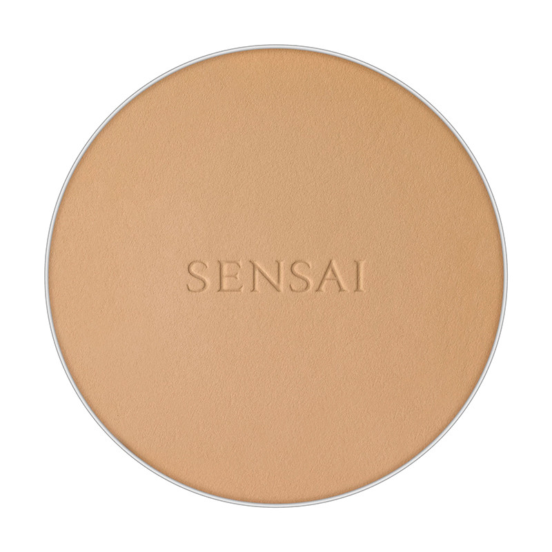 Sensai Foundations Total Finish Foundation SPF10 Base per il trucco in polvere di ricambio _TF204,5 AMBER BEIGE
