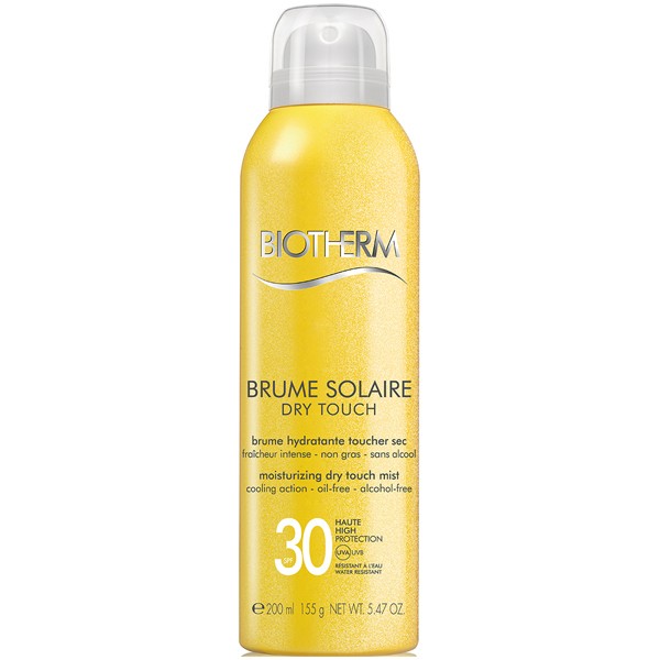 Biotherm Crème solaire Protection solaire Brume Solaire Dry Touch SPF 30 200 ml