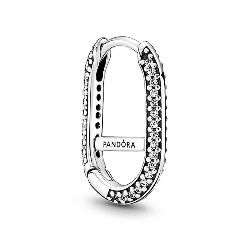 Pandora Orecchini Orecchino a Link in Pavé Pandora ME 299682C01