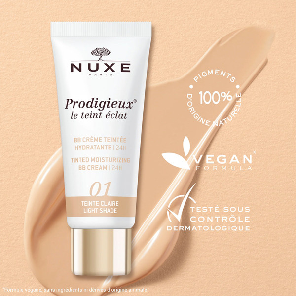 SOINS PRODIGIEUX BB Cream Hidratante con Color - Tono claro