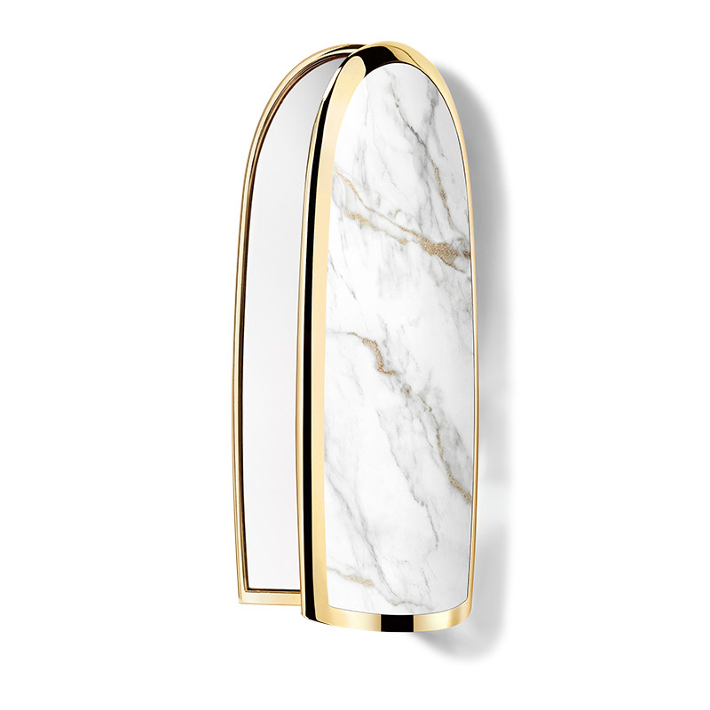 Guerlain Le Marbre More Accessories Rouge G Case Jewelry Case With Double Mirror Lipstick