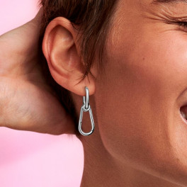 アクセサリー pr1ncess Pandora ME Pavé Link Earring | Sterling silver | Pandora AE