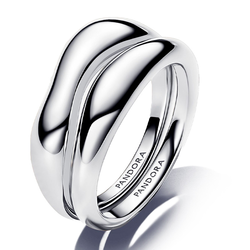 Pandora Anillos Combinables Forma Orgánica 193264C00