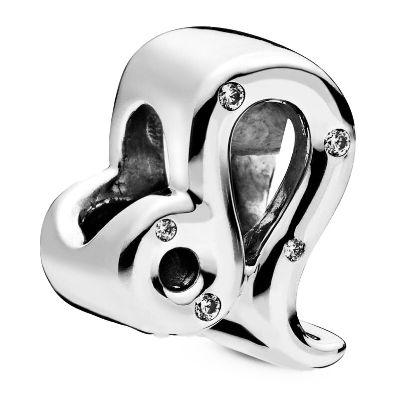 Pandora Charms Ciondolo zodiacale Leone luminoso 798414C01