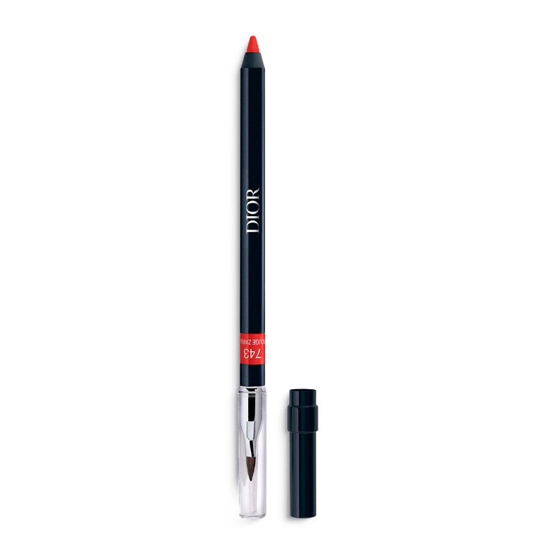 Dior Women's _743 Rouge Zinnia Lipliners Rouge Contour Lip Liner Pencil That Doesn't Transfer - Long Lasting