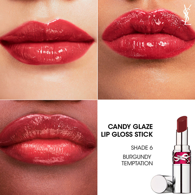 Yves Saint Laurent Loveshine Candy Glaze Barra de Labios Efecto Brillo – imagen 3