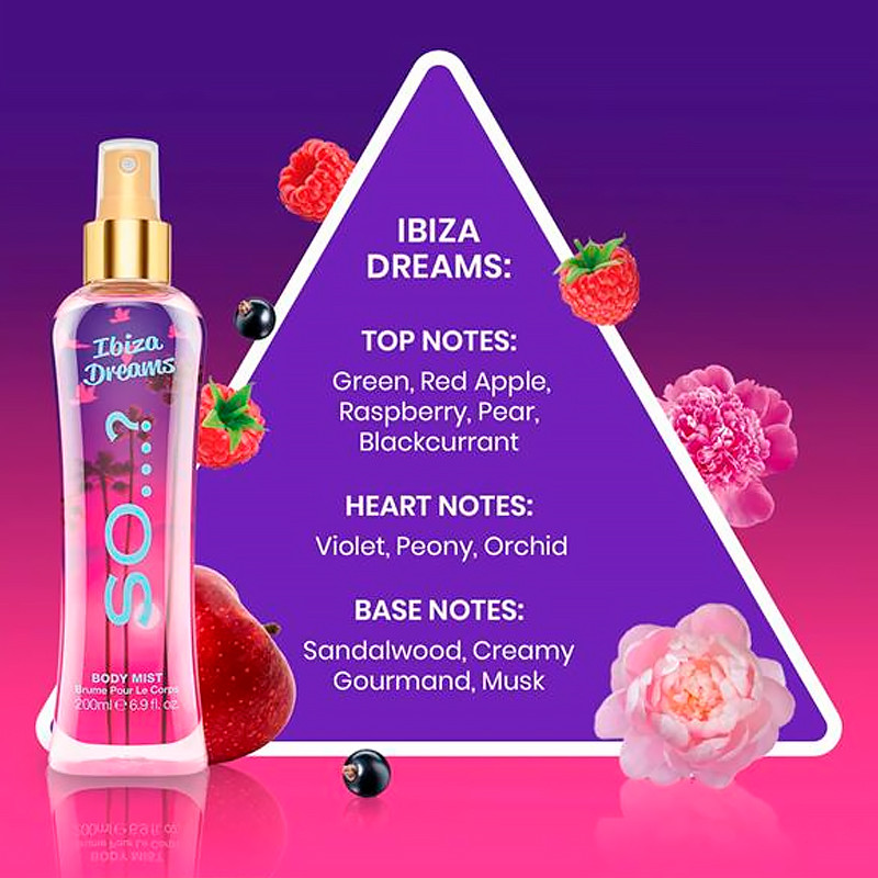 So...? Ibiza Dreams Body Mist