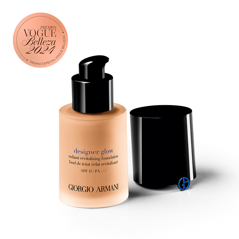 Armani Bases Maquillaje Designer Glow Fondo de Maquillaje con Ácido Hialurónico