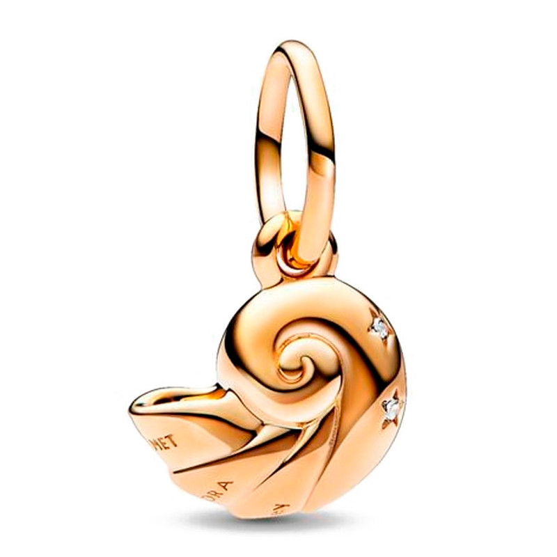 Pandora Charms Ciondolo con ciondolo a conchiglia incantata della Sirenetta Disney 762685C01