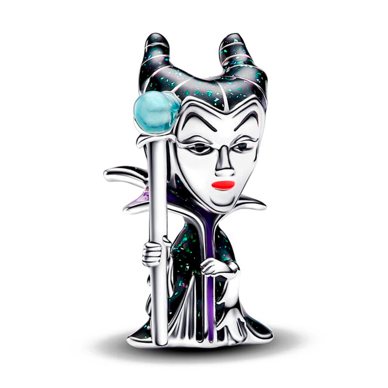Pandora Charms Fascino Malefica Cattivi Disney 793423C01