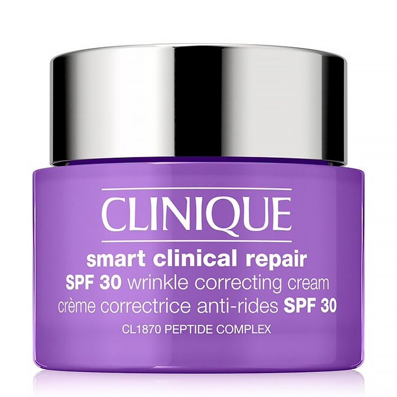 Clinique Women's Cream Face Skin Care Smart Clinical Repair Anti-Wrinkle Repairing Moisturizing Spf30