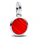 Charm mini médaillon à graver Pandora ME Rouge 793389C01