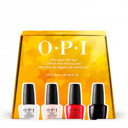 NAIL POLISH O.P.I MINI OPI HOLIDAY 2024 SET 4 ICONIC ENAMELS