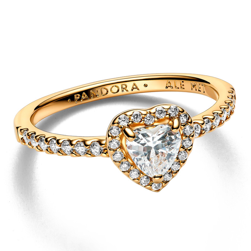 Pandora Anillo de corazón elevado 168421C01