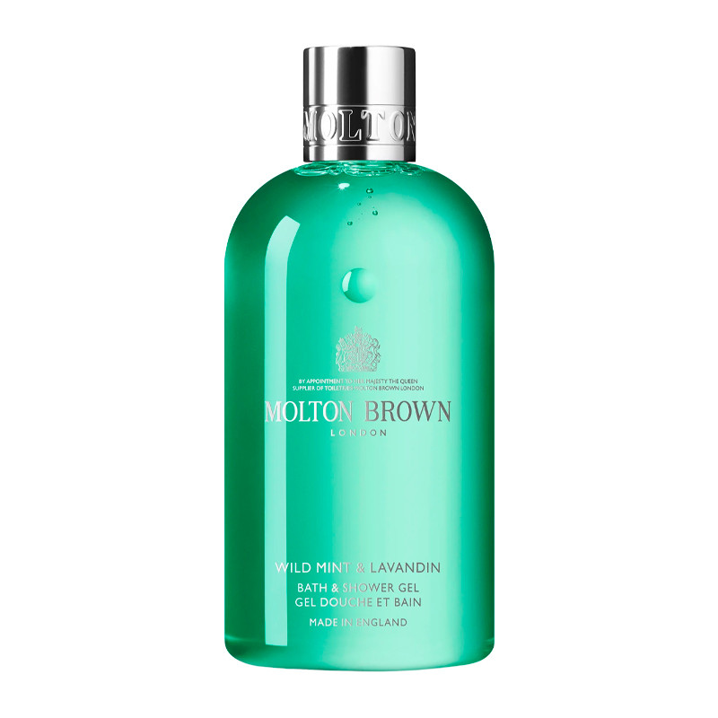 Molton Brown Trattamenti Corpo Wild Mint - Lavandin Bath & Shower Gel gel da bagno