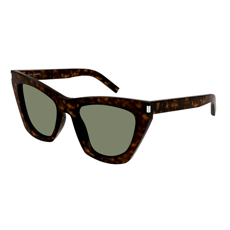 Saint Laurent Women's Green Sunglasses For Sl 214 Kate Sunglasses