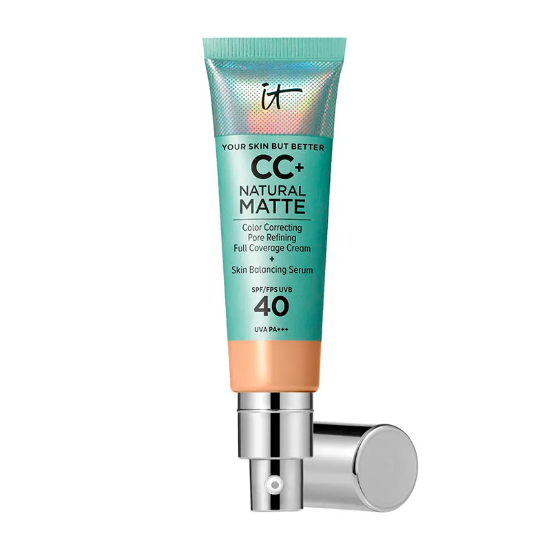 It Cosmetics Bases Maquillaje Cc+ Cream Natural Matte Foundation With Spf 40 Base De Maquillaje Con Protección
