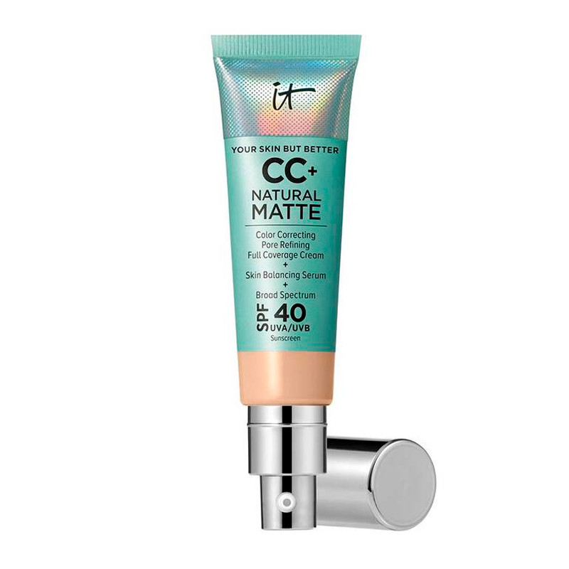 It Cosmetics Fondotinta Cc+ Cream Natural Matte Foundation With Spf 40 Base per il trucco con protezione LIGHT (W)