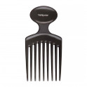 Professional Titanium Comb for Large Curls with Top Handle