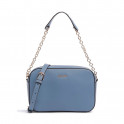 BORSA A TRACOLLA IN DENIM BLU