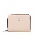 Cartera New Dubai Saffia Beige con Cierre TOUS