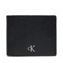 Leather Wallet For Banknotes And Purse And RFID