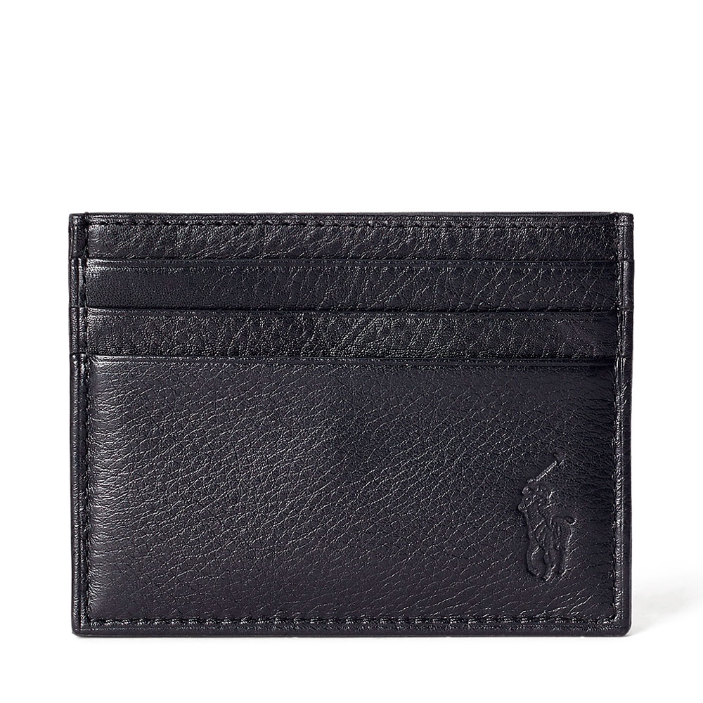 Ralph Lauren Bags  Wallets and purses for men GRAINED LEATHER CARD HOLDER