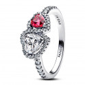 Anillo Halo Corazones 193662C01