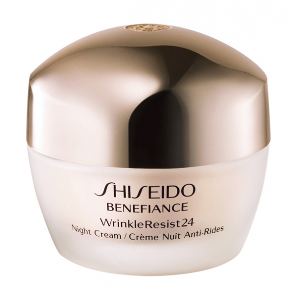 shiseido beneficiance wrinkle resist 24 night cream review crema de fata cu melc