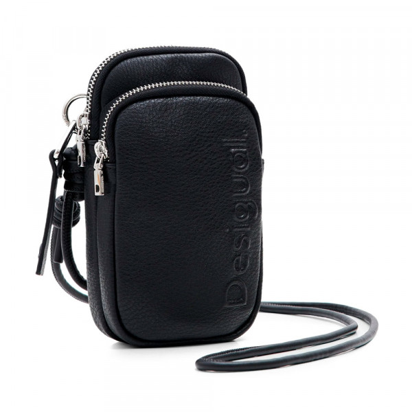 HALBBRIEFTASCHE MIT DELPHINE-LOGO