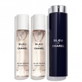 chanel bleu de chanel woda toaletowa 20 ml   zestaw  