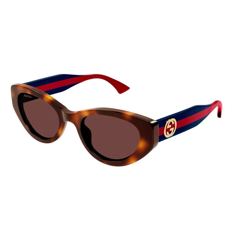 Gucci Eyewear Women's Beige/Brown/Light Sunglasses For Sunglasses Gg1862s