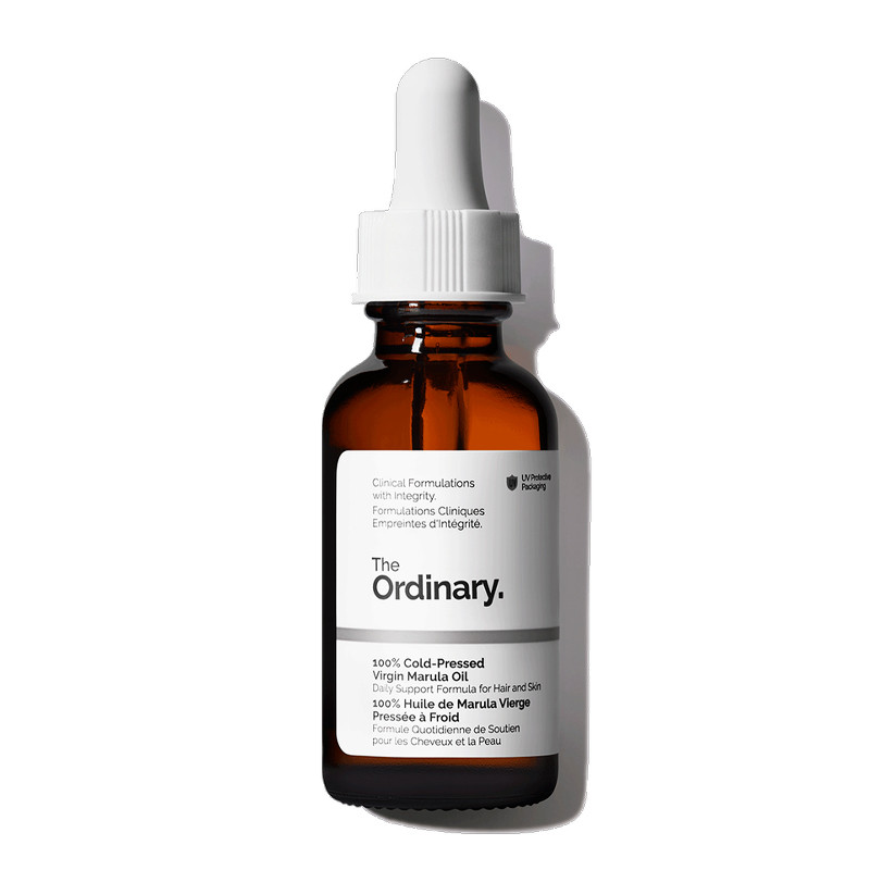 The Ordinary Women's Light/Orange Face Skin Care 100% Cold-Pressed Virgin Marula Oil Marula Oil