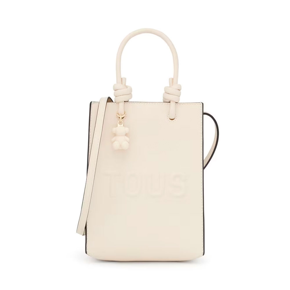 Tous Mini bolso Pop beige New 395910464-008