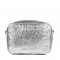 METALLIC MONOGRAM SHOULDER BAG