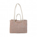 MULTICOLOR RAFFIA EFFECT BAG